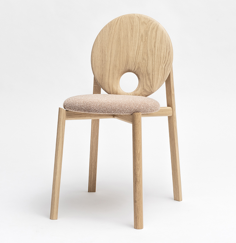 Chaise HELIO tapissée – Image 7