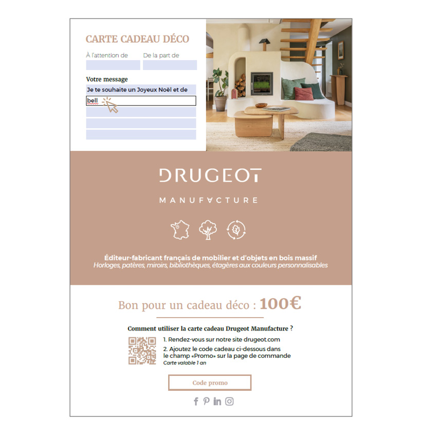 Carte cadeau déco – Image 4