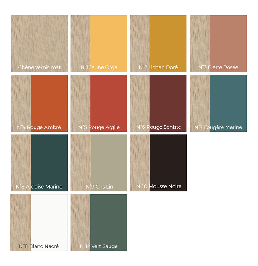 Un meuble personnalisable avec les couleurs Drugeot Manufacture
