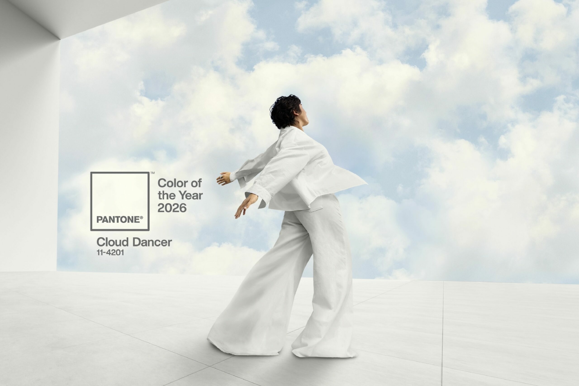 cloud dancer couleur tendance déco 2026
