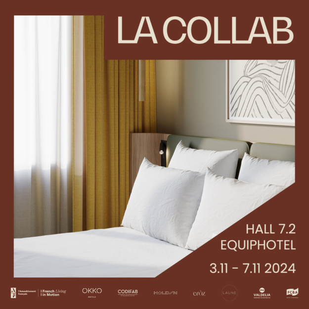 EquipHotel 2024 : Drugeot Manufacture dans un projet de chambre d’hôtel durable