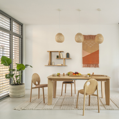 table de salon extensible pour réinventer les petits espaces